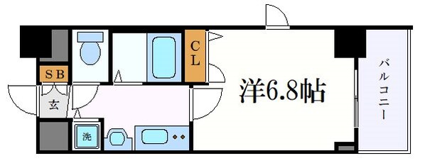 プレサンス千種駅前ネオステージの物件間取画像